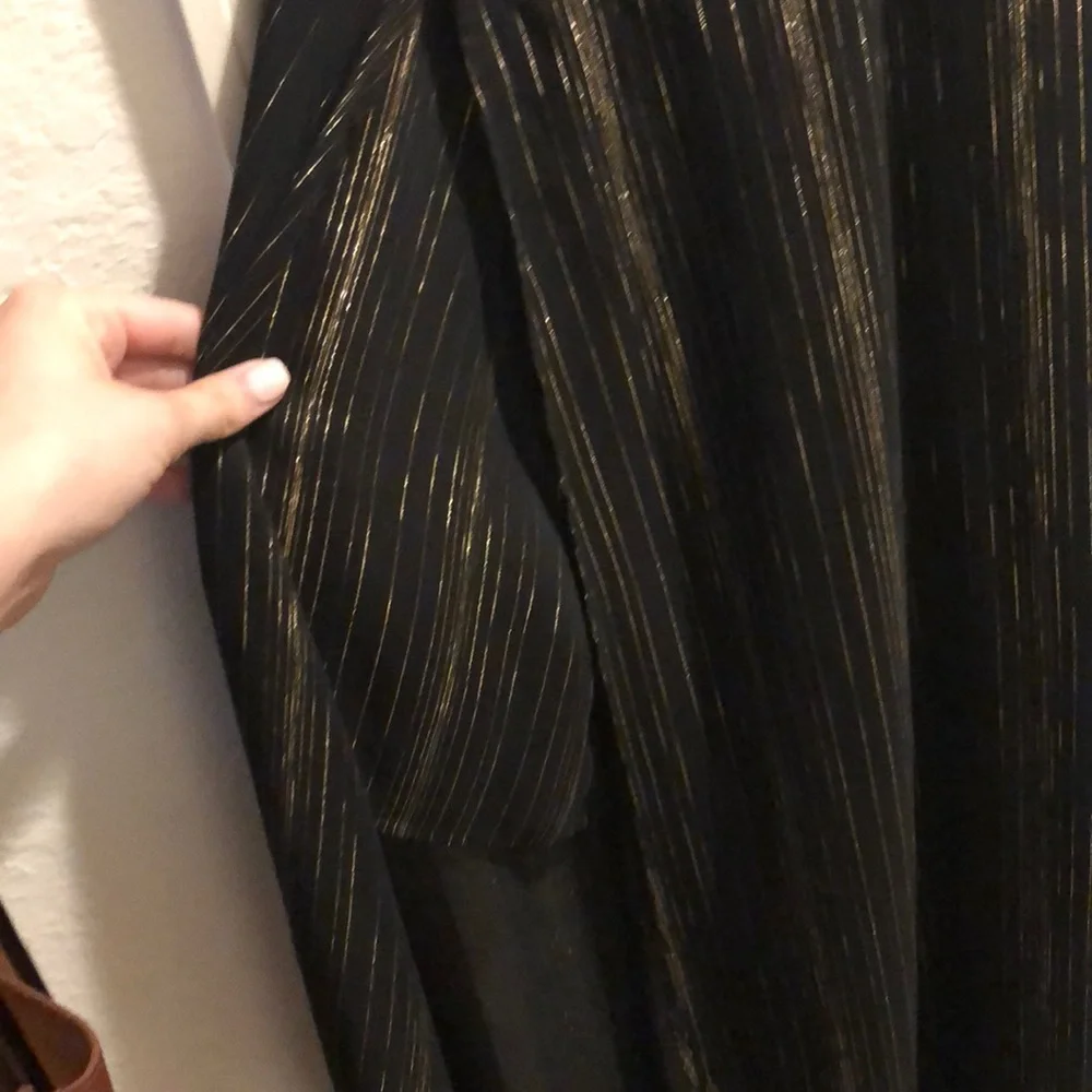 Show Me Your Mumu black and gold Maxi Dress - Picture 6 of 9